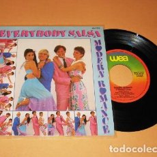 Discos de vinilo: MODERN ROMANCE - EVERYBODY SALSA - SINGLE - 1981 - TEMAZO SUPER DISCOTECAS