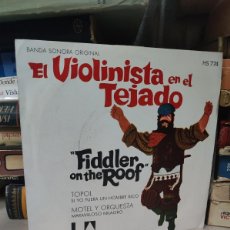 Discos de vinilo: TOPOL – EL VIOLINISTA EN EL TEJADO = FIDDLER ON THE ROOF