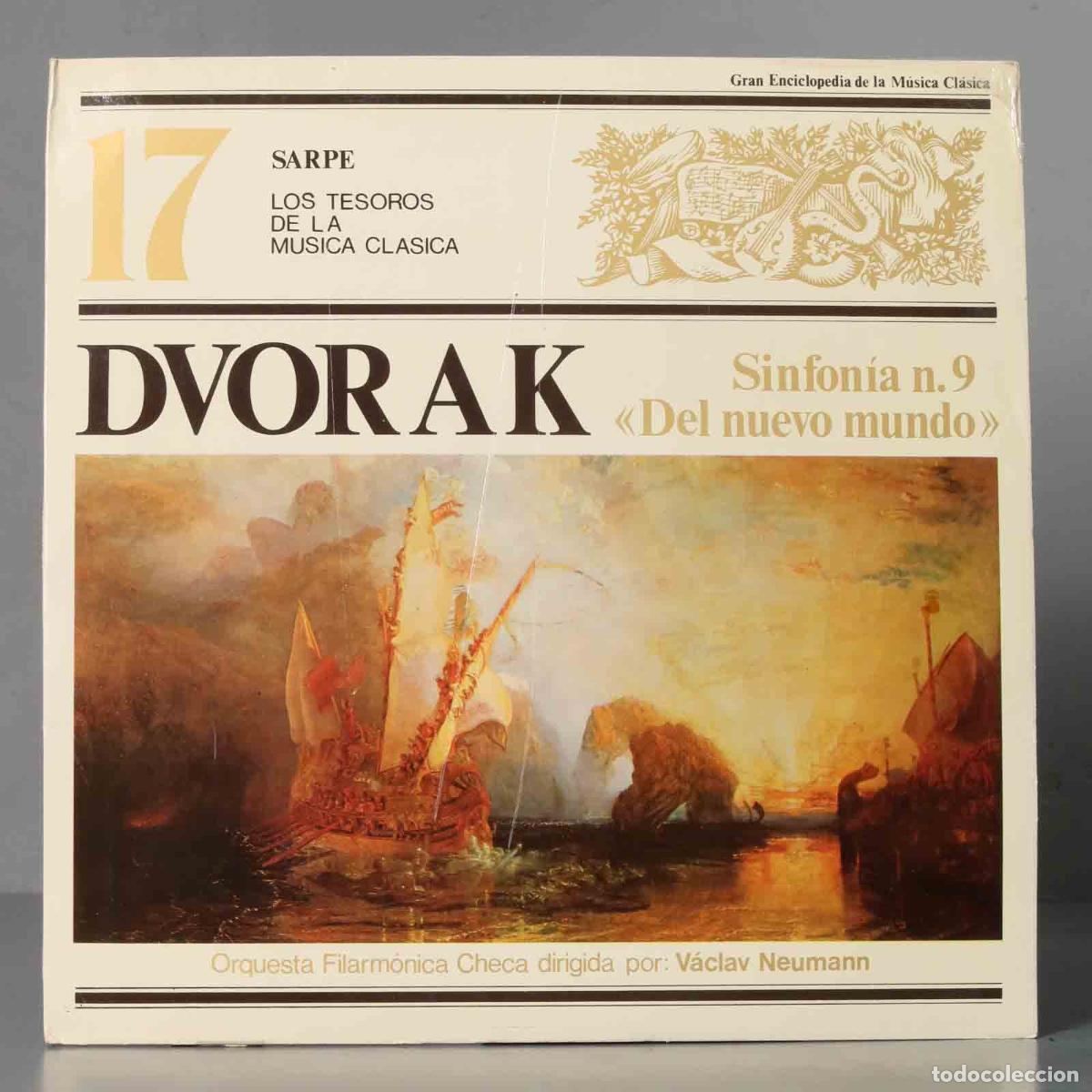 Disques de vinyle: LP. DVORAK. 17 SARPE. LOS TESOROS DE LA MUSICA CLASICA