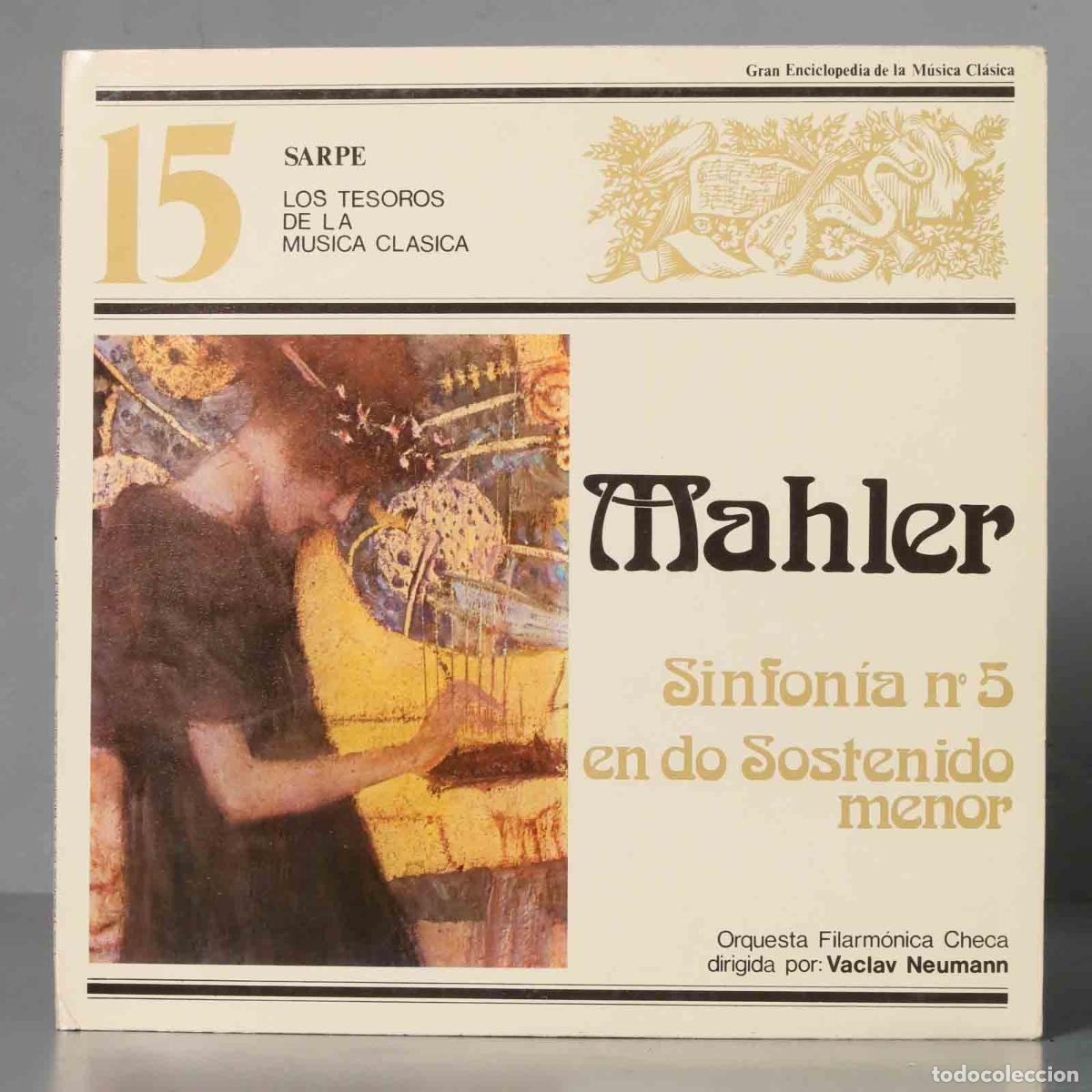 Vinyl-Schallplatten: LP. MAHLER 15 SARPE. LOS TESOROS DE LA MUSICA CLASICA