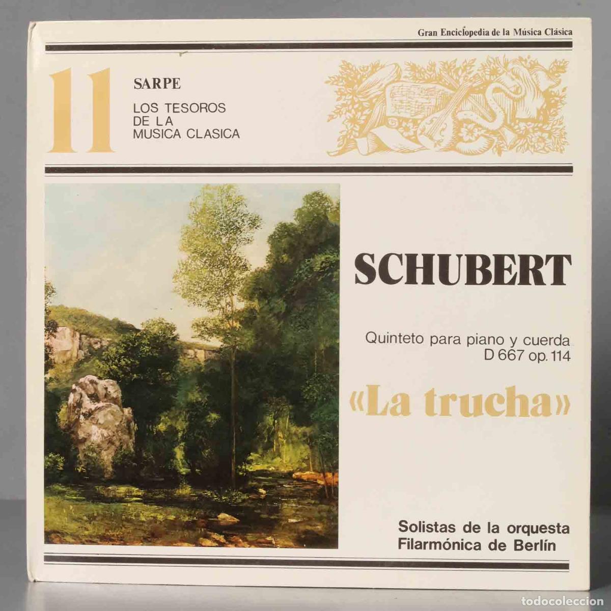 Dischi in vinile: LP. SCHUBERT 11 SARPE. LOS TESOROS DE LA MUSICA CLASICA
