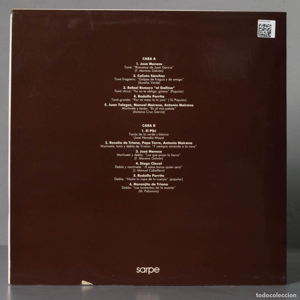 Discos de vinilo: LP. Tonas Y Deblas. MENESE. TONAS Y DEBLAS - Foto 2