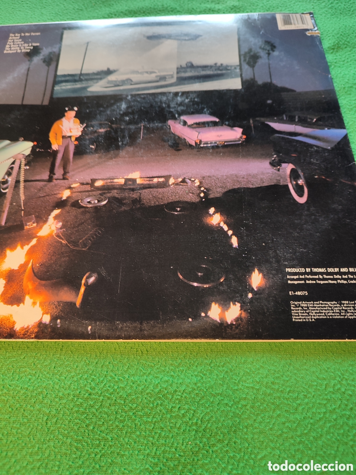 Discos de vinilo: Thomas Dolby - Aliens ate My buick - Foto 2