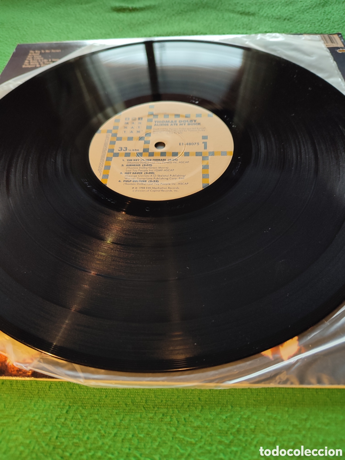 Discos de vinilo: Thomas Dolby - Aliens ate My buick - Foto 3