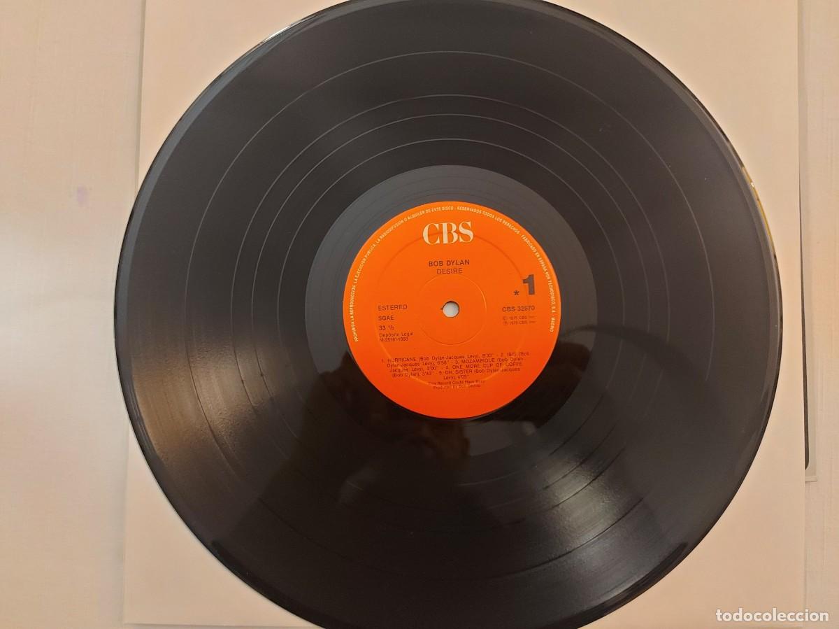 Discos de vinilo: LP Bob Dylan. Desire - Foto 3