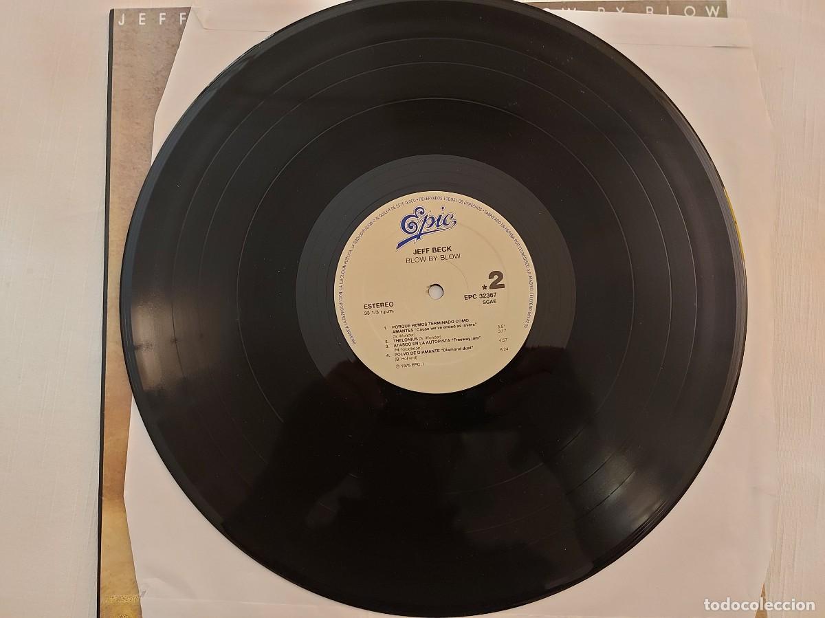 Discos de vinilo: LP Jeff Beck. Blow by Blow - Foto 3