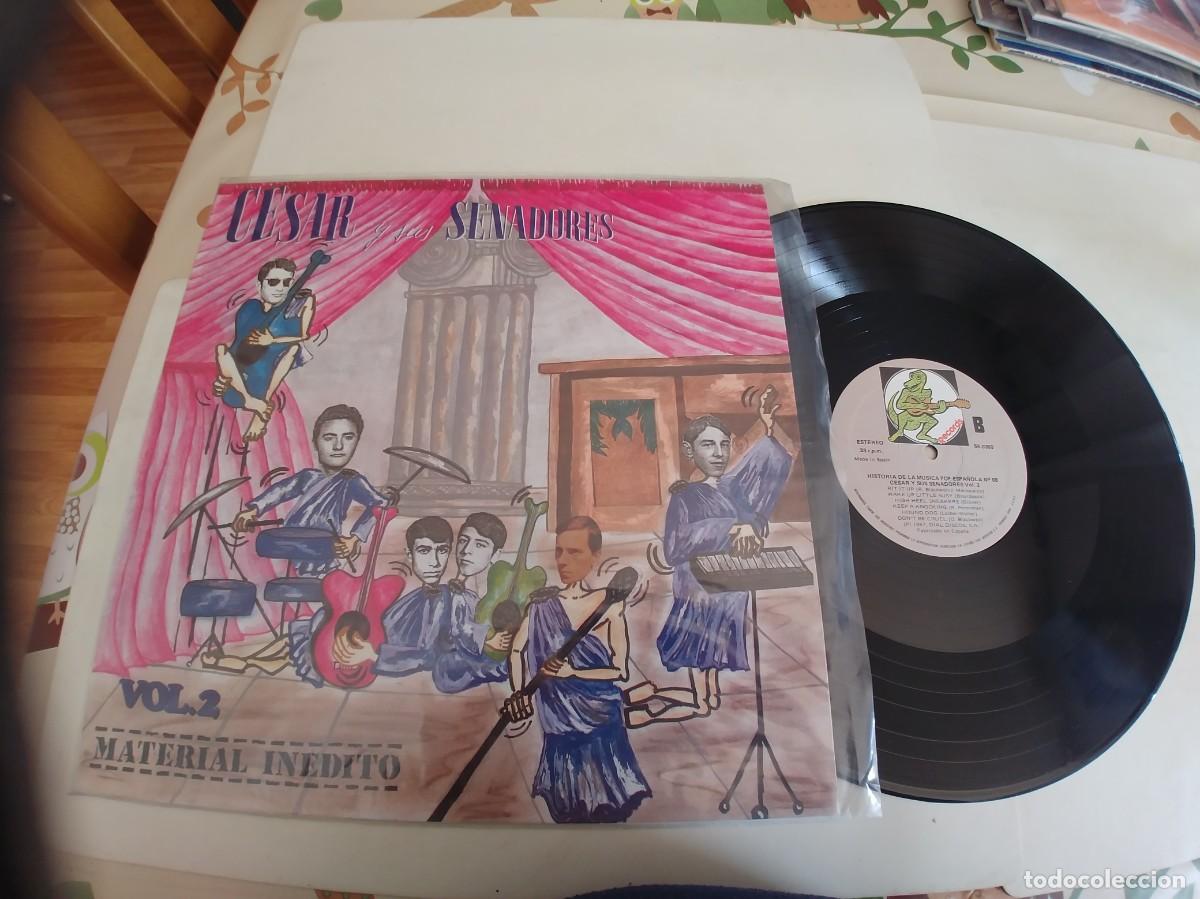 Discos de vinilo: CESAR Y SUS SENADORES-LP VOL.2-NUEVO - Foto 1