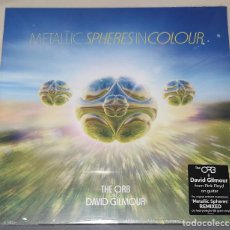 Discos de vinilo: THE ORB & DAVID GILMOUR - METALLIC SPHERES IN COLOUR - LP 180GR, SONY 2023. NUEVO, PRECINTADO.