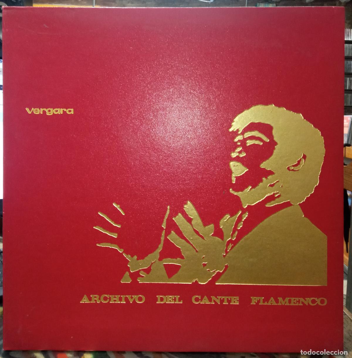 Disques de vinyle: Archivo del cante flamenco. - Caja 6 Lps. VVAA. Vergara, 1968.&nbsp; Flamenco.