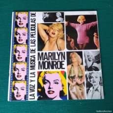 Discos de vinilo: MARILYN MONROE – LA VOZ Y LA MUSICA DE LAS PELICULAS DE MARILYN MONROE