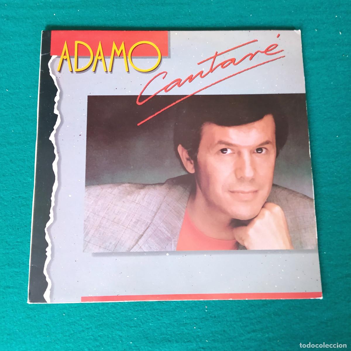 Discos de vinilo: Adamo &ndash; Cantar&eacute; .... - Foto 1