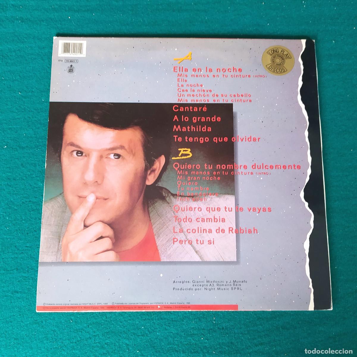 Discos de vinilo: Adamo &ndash; Cantar&eacute; .... - Foto 2