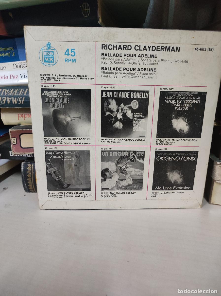 Discos de vinilo: Richard Clayderman &ndash; Ballade Pour Adeline - Foto 2
