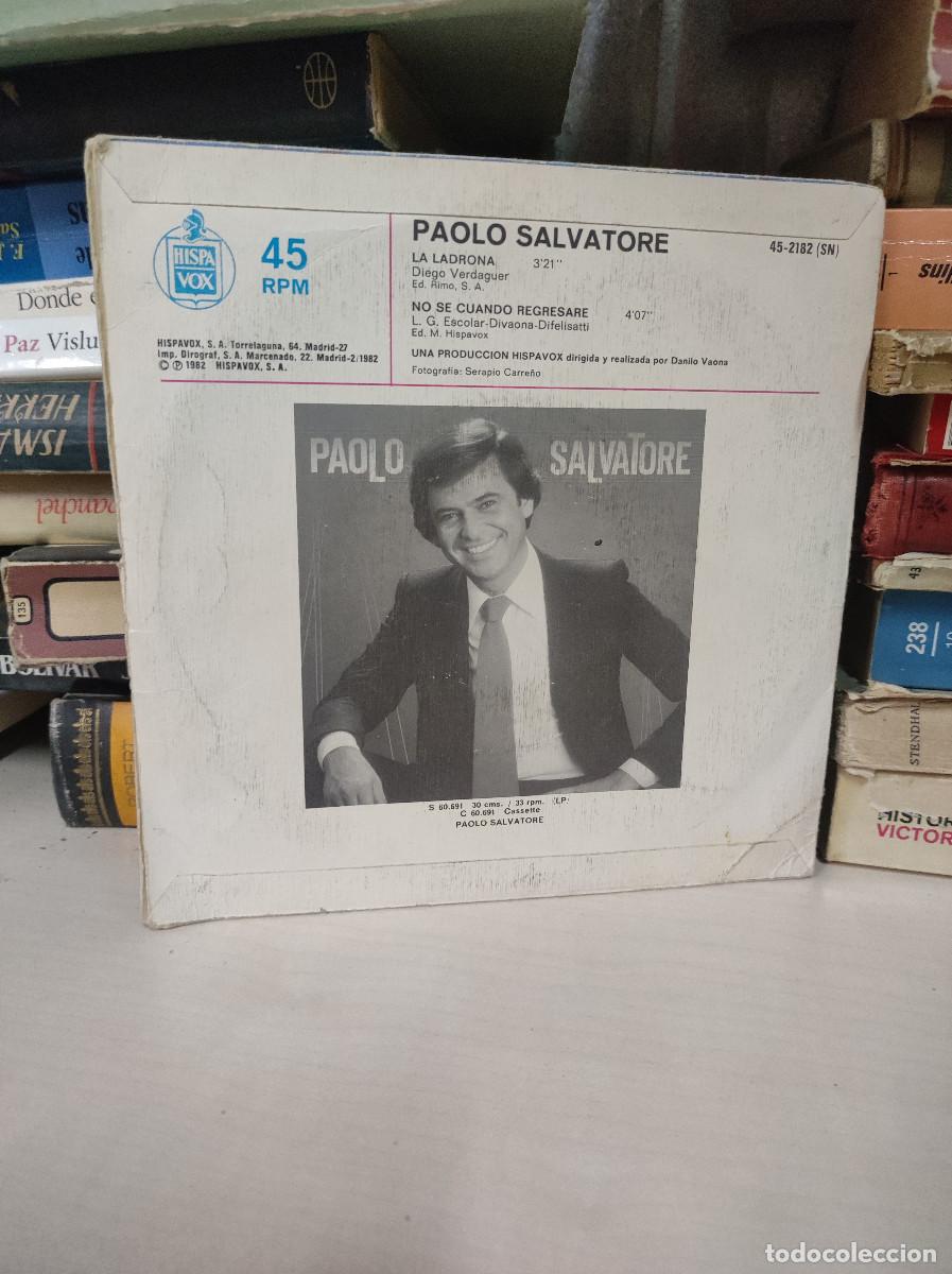 Discos de vinilo: Paolo Salvatore &ndash; La Ladrona - Foto 2
