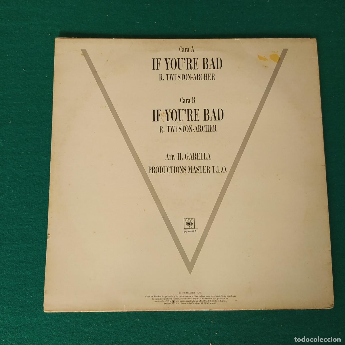 Discos de vinilo: Vaitiar&eacute; &ndash; If Youre Bad - Foto 2