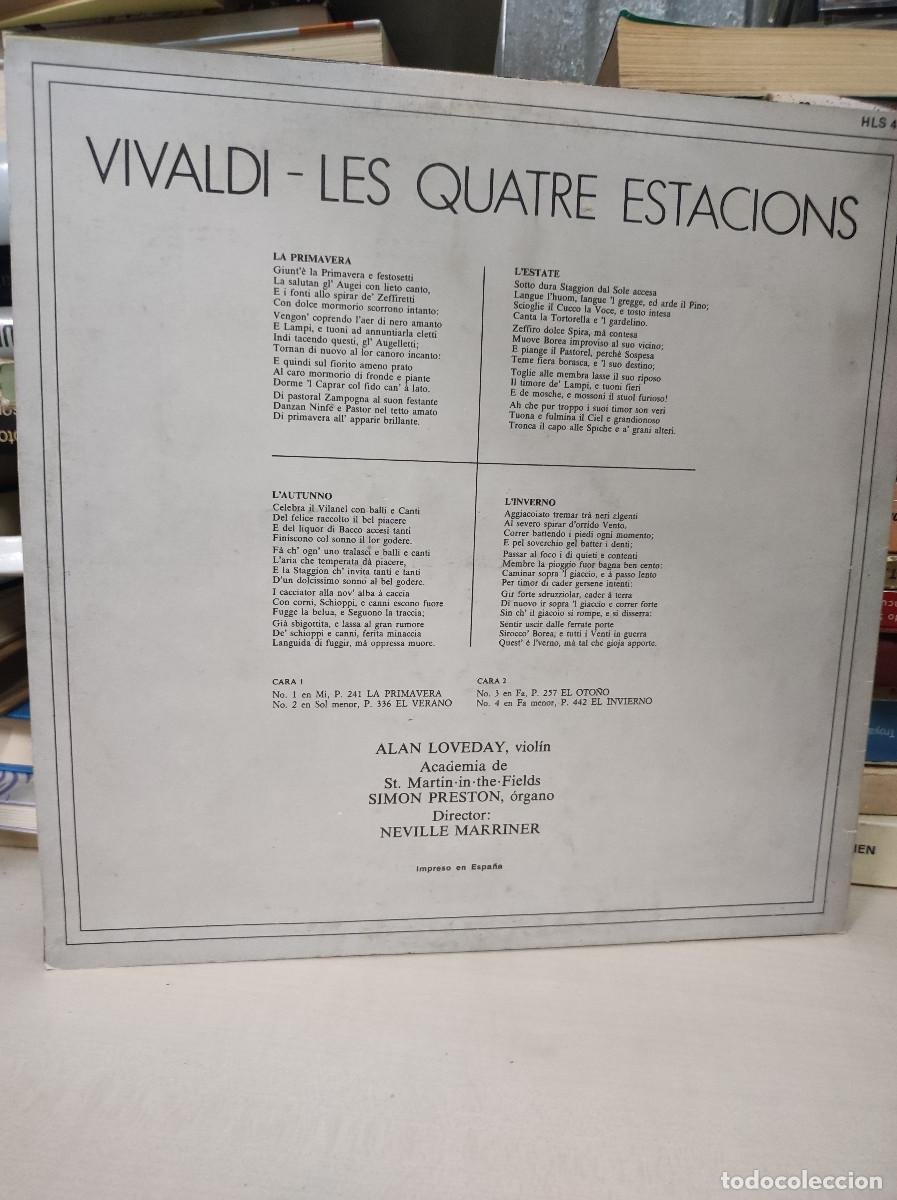 Discos de vinilo: Vivaldi &ndash; Les Quatre Estacions - Foto 2