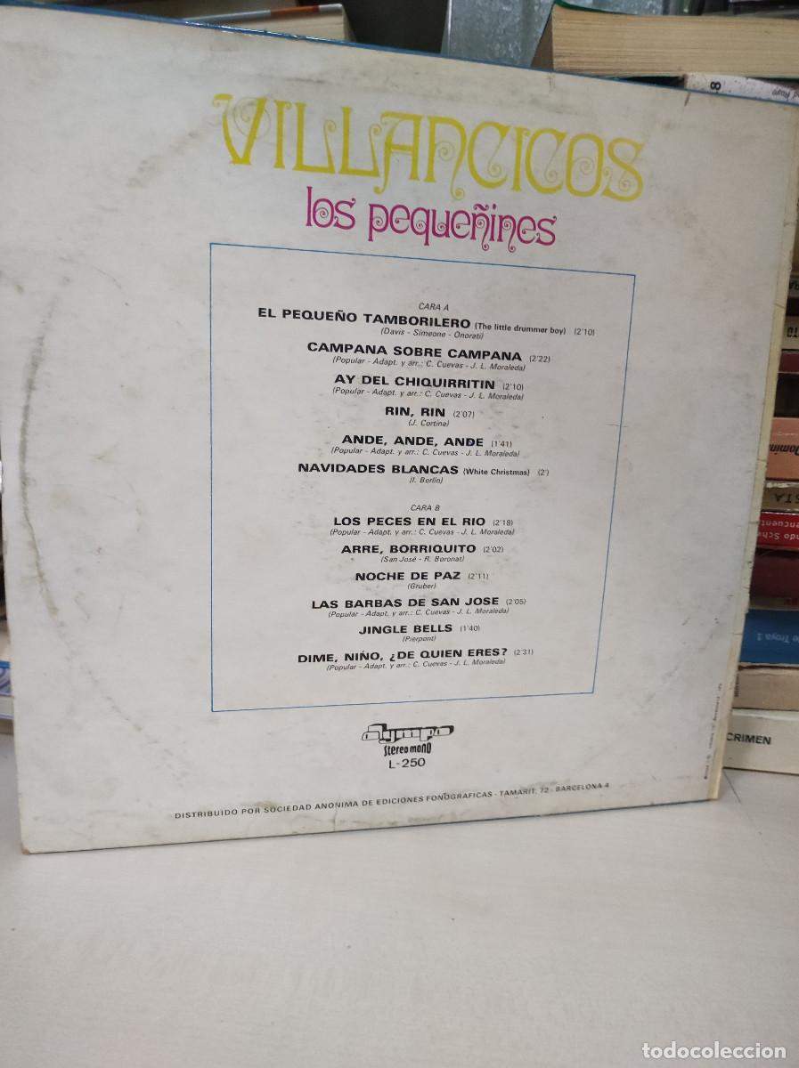 Discos de vinilo: Los Peque&ntilde;ines &ndash; Villancicos - Foto 2
