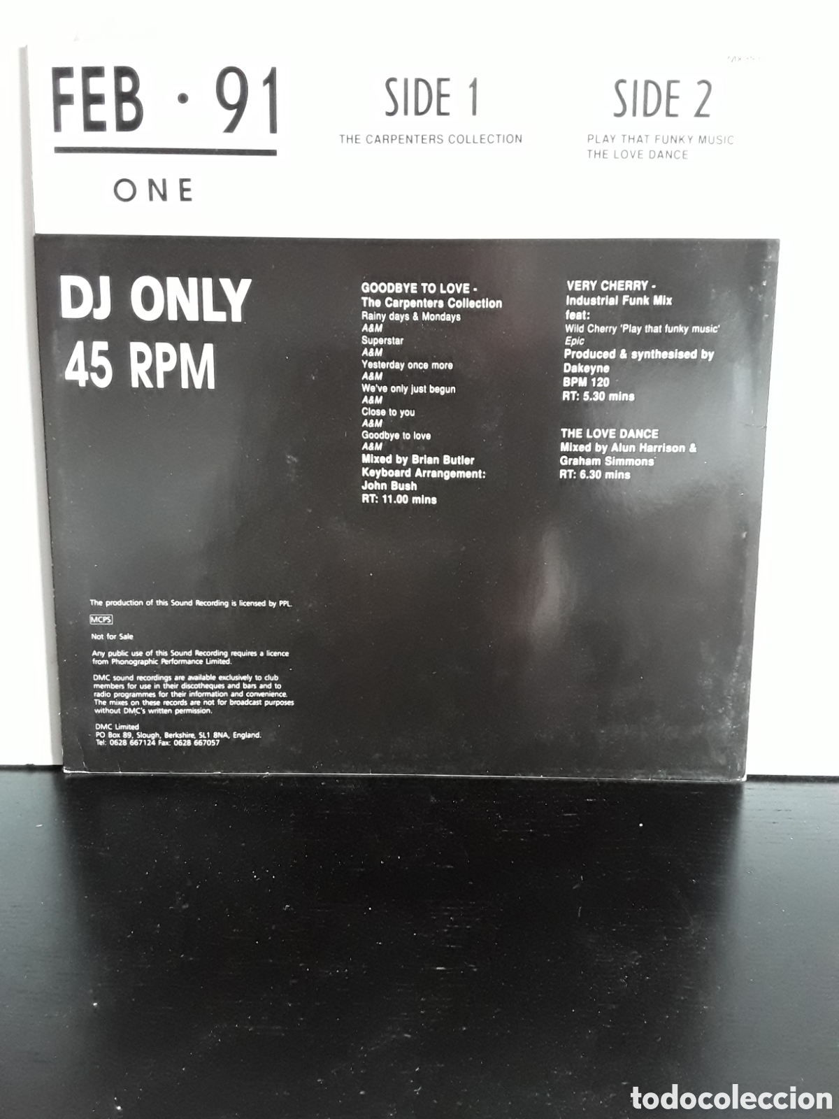Discos de vinilo: February 91 - One - Foto 2