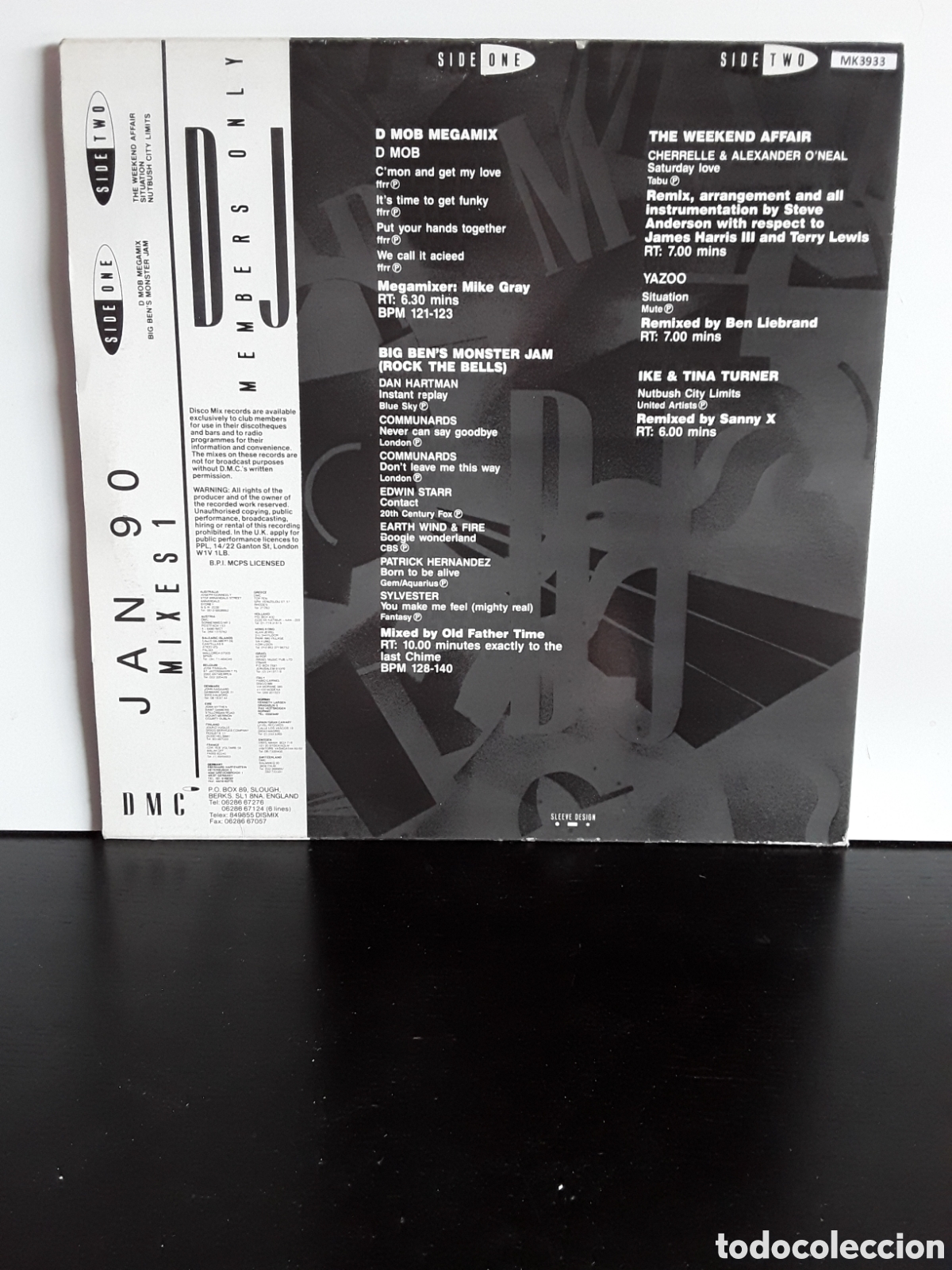 Discos de vinilo: January 90 - Mixes 1 - Foto 2