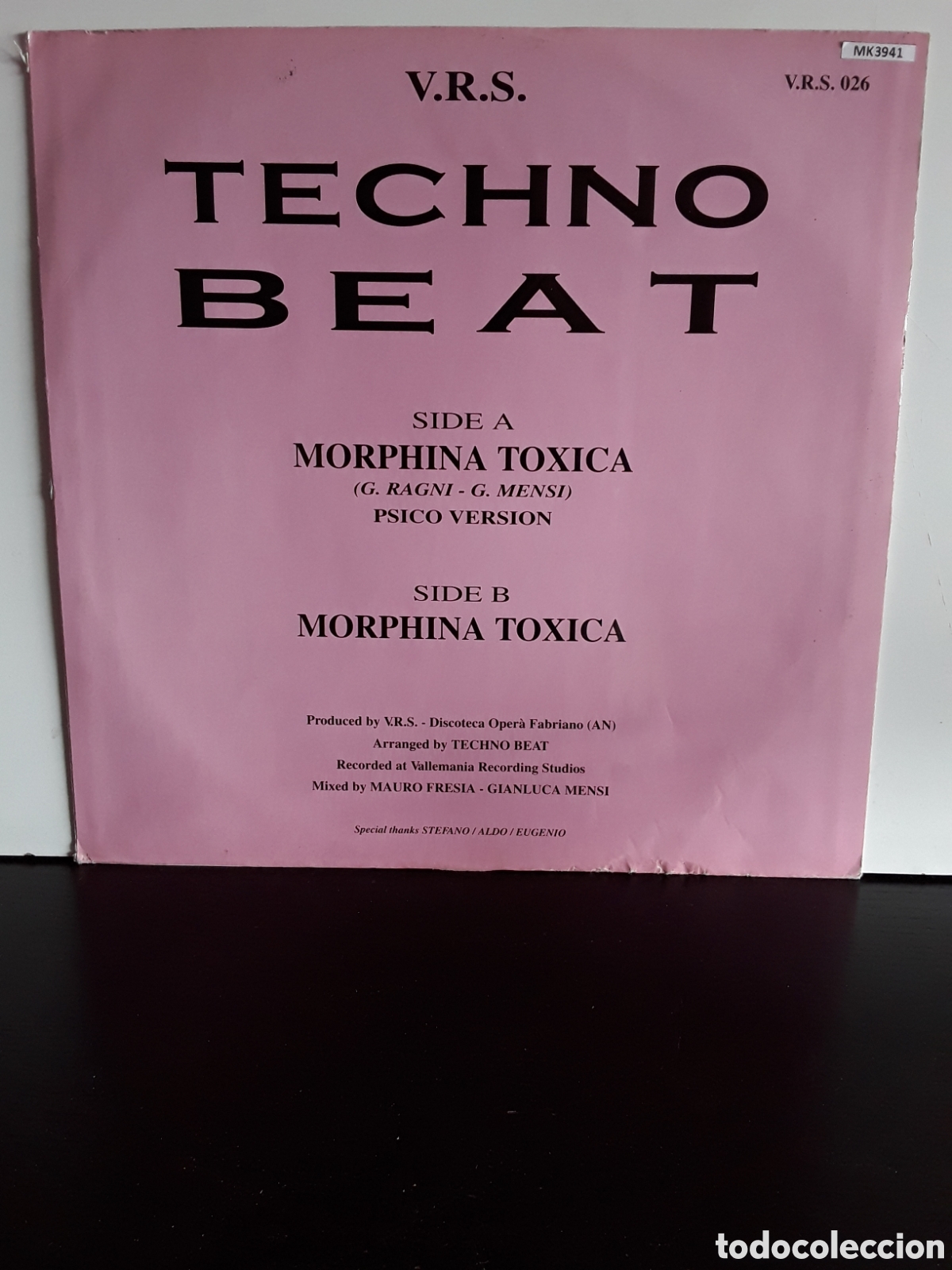 Discos de vinilo: Techno Beat &lrm;&ndash; Morphina Toxica - Foto 2