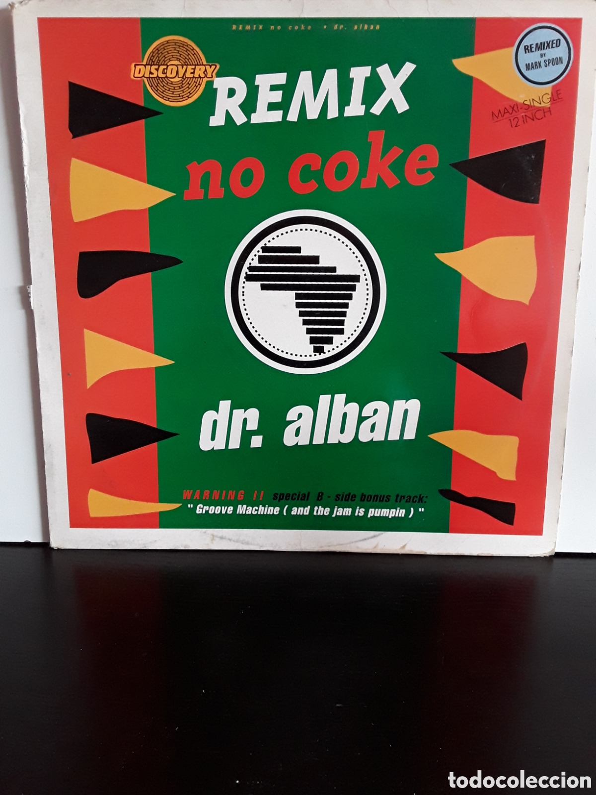 Discos de vinilo: Dr. Alban &lrm;&ndash; No Coke (Remix) - Foto 1