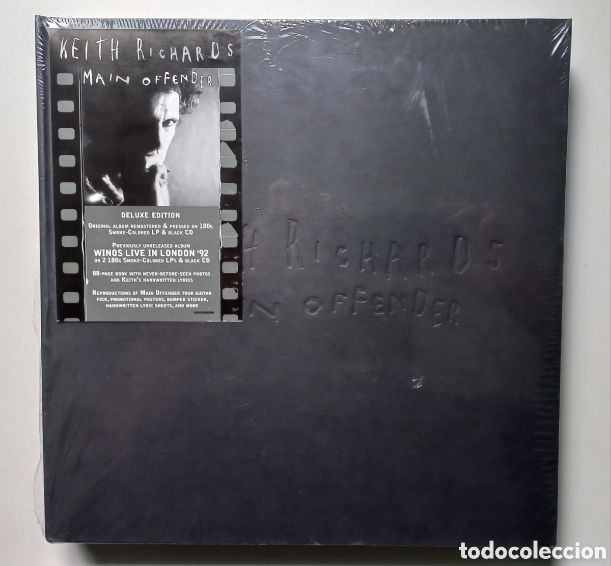 Discos de vinilo: ROLLING STONES KEITH RICHARDS MAIN OFFENDER DELUXE BOX LP CD - Foto 1