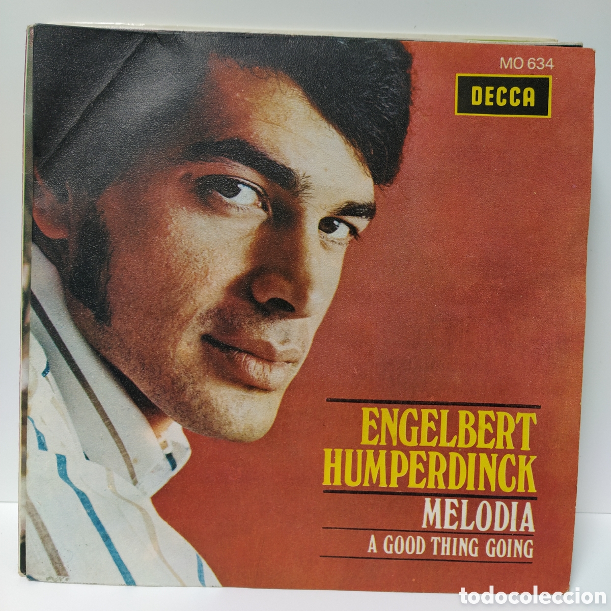 Discos de vinilo: Engelbert Humperdinck - Melod&iacute;a (7&rdquo;, Single) - Foto 1