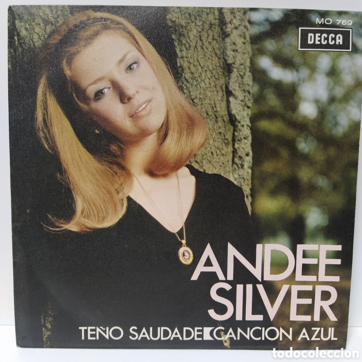 Discos de vinilo: Andee Silver - Te&ntilde;o Saudade / Cancion Azul (7&rdquo;, Single) - Foto 1