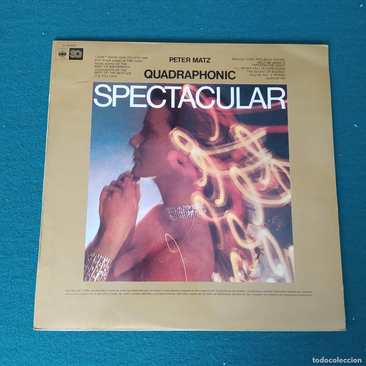 Discos de vinilo: Peter Matz &ndash; Quadraphonic Spectacular - Foto 1