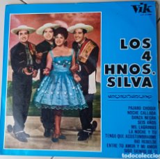 Discos de vinilo: MUSICA GOYO ■ LP ■ LOS 4 HERMANOS HNOS SILVA ■ EXITOS 1968 ■ AA99 X0224 ■