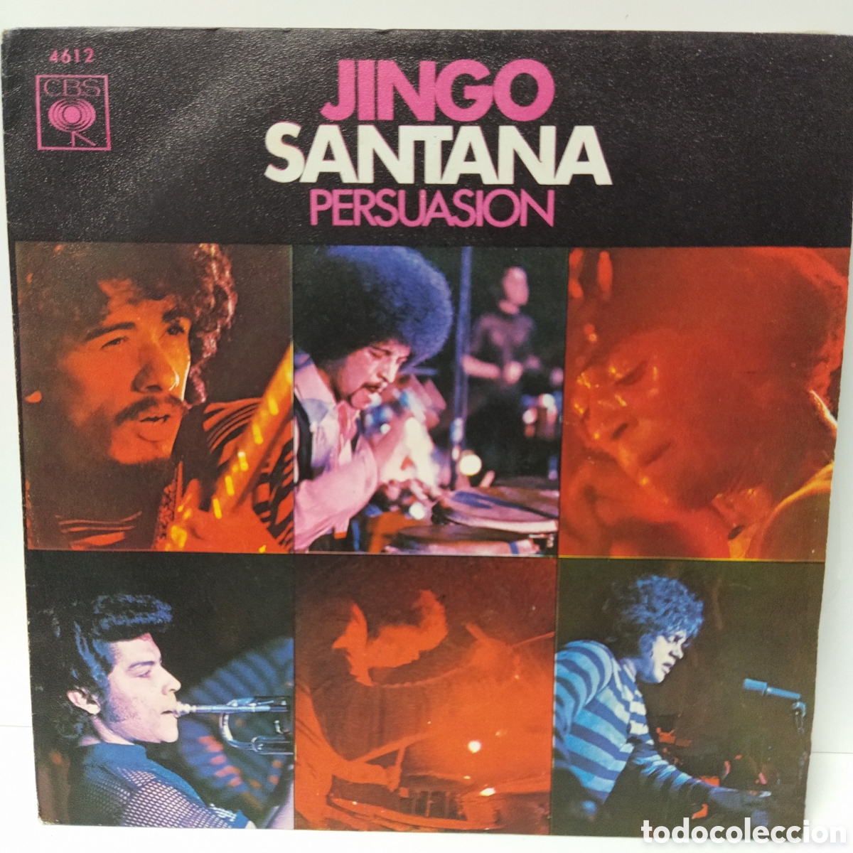 Discos de vinilo: Santana - Jingo (7&rdquo;, Single) - Foto 1