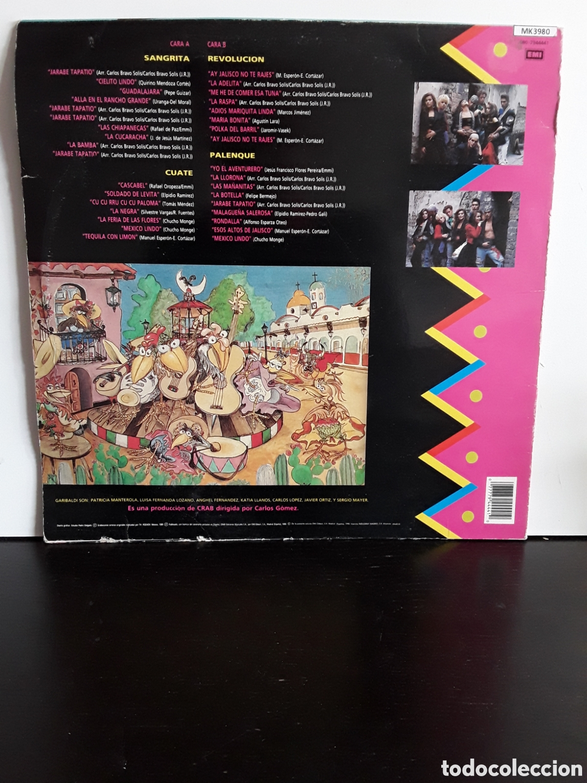 Discos de vinilo: Garibaldi &lrm;&ndash; Mex Mix - Foto 2
