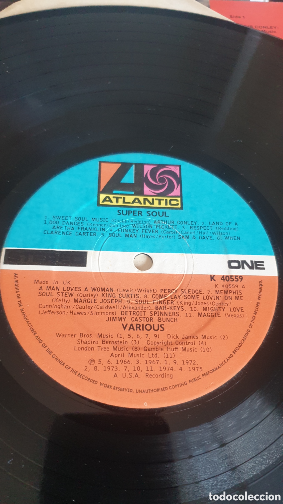 Discos de vinilo: Super Soul 20 Hits. VV.AA - Foto 3