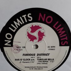 Discos de vinilo: FURIOUS DISTRICT ‎– TUBOLAR BELLS (THE REMIX)