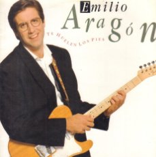 Discos de vinilo: EMILIO ARAGON - TE HUELEN LOS PIES / LP CBS 1990 / BUEN ESTADO RF-19329