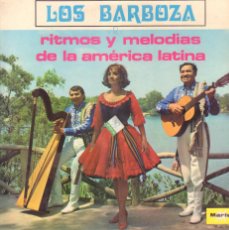 Discos de vinilo: LOS BARBOZA - RITMOS Y MELODIAS DE LA AMERICA LATINA / LP MARFER RF-19345