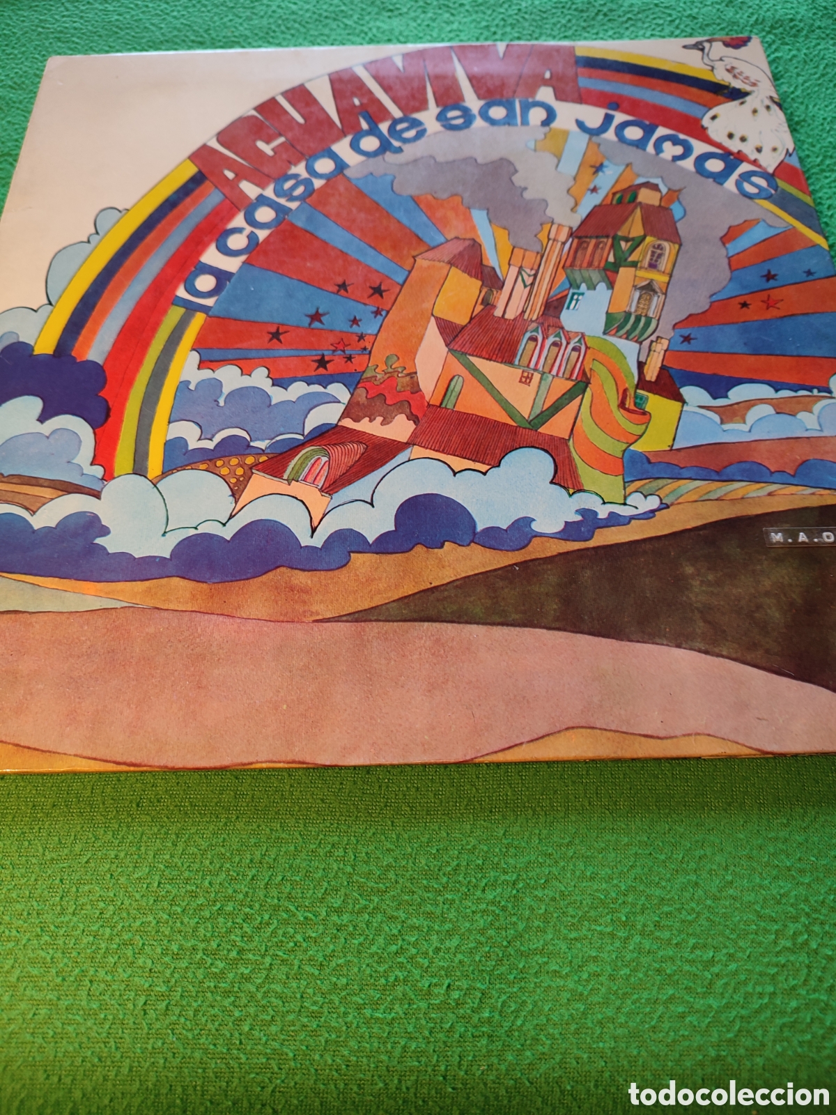 Discos de vinilo: Aguaviva - La casa de san jam&aacute;s - Foto 1