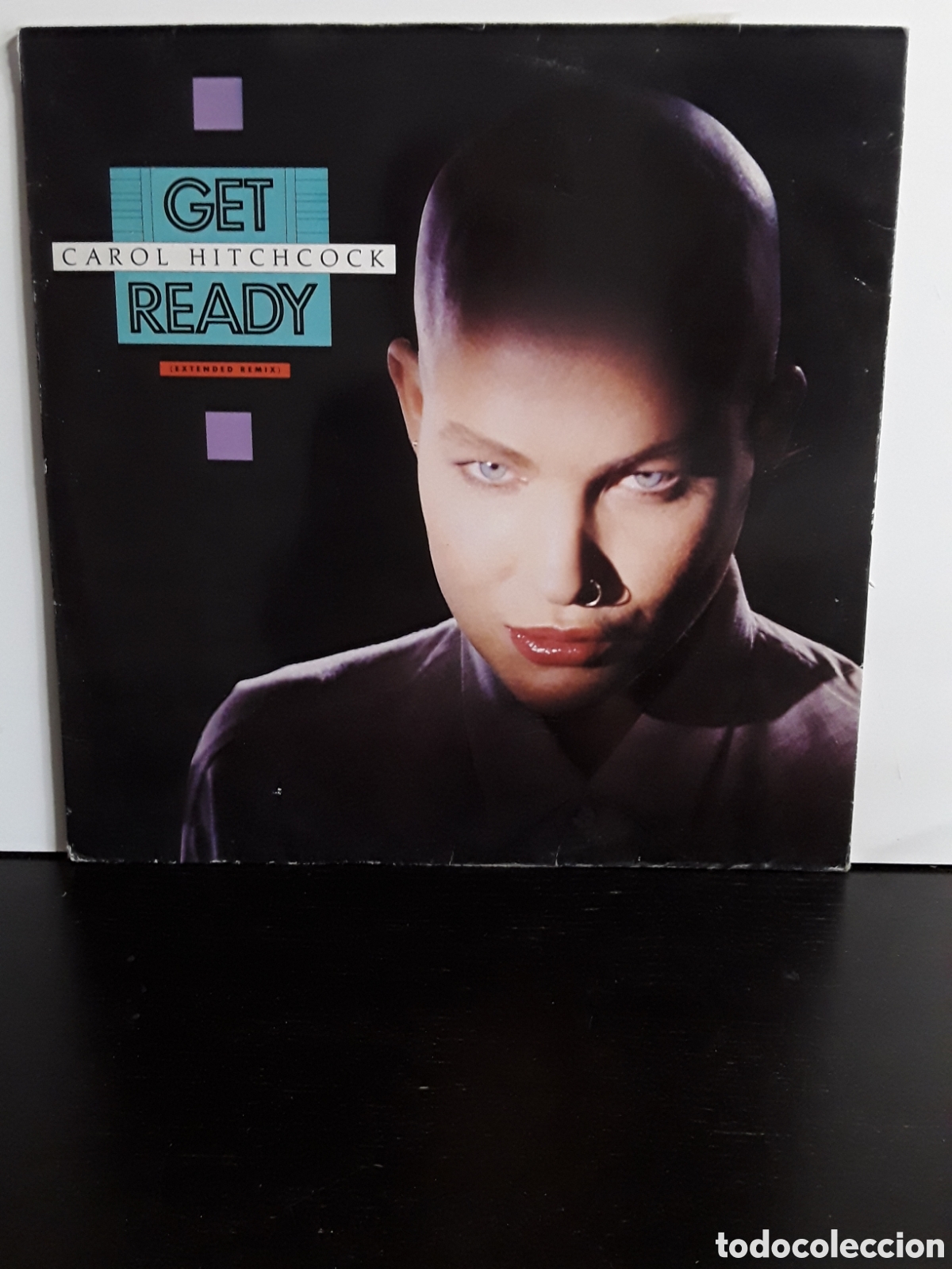 Discos de vinilo: Carol Hitchcock &lrm;&ndash; Get Ready (Extended Remix) - Foto 1