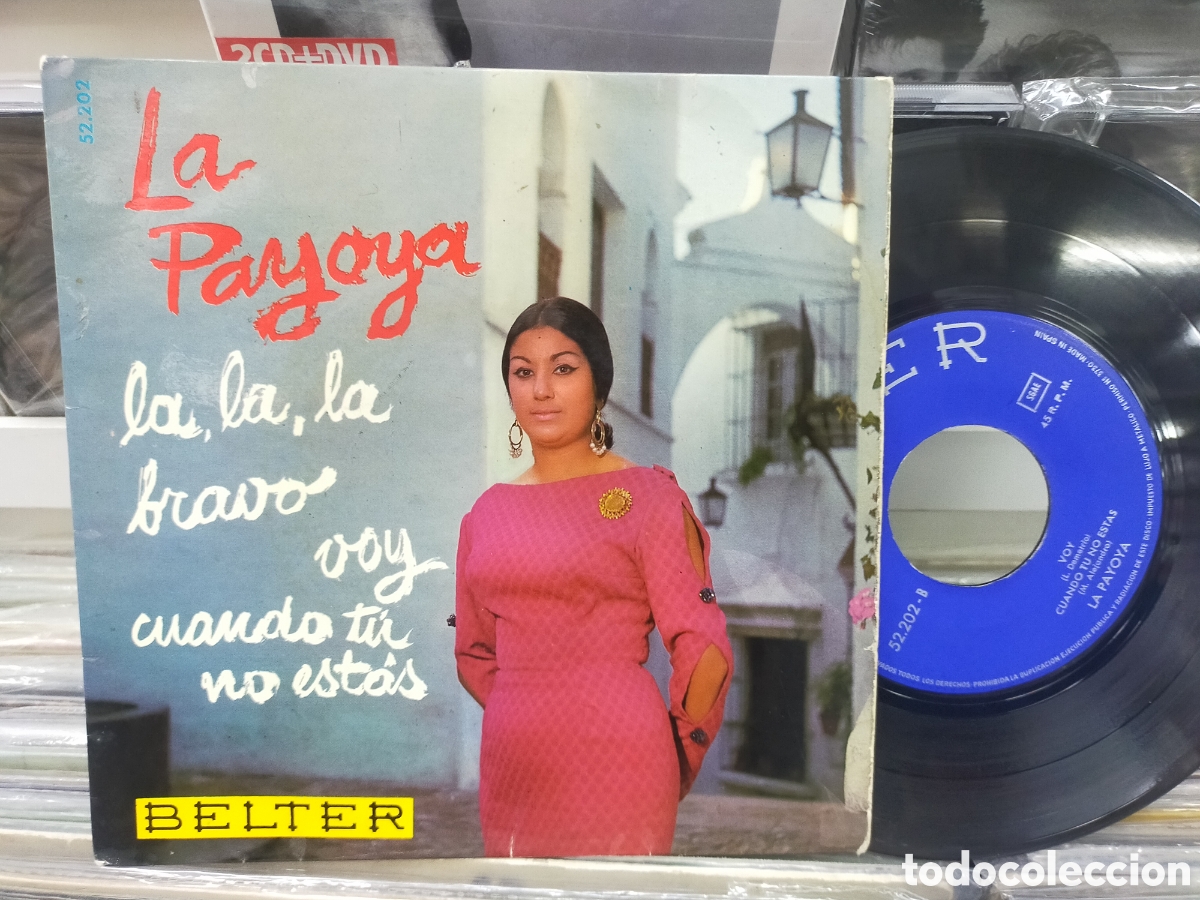Discos de vinilo: La payoya ep la,la,la + 3 1968 - Foto 1