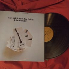 Discos de vinilo: JOHN WILLIAMS LP SOR 20 ZTUDIES FOR GUITAR GOLD SERIE US