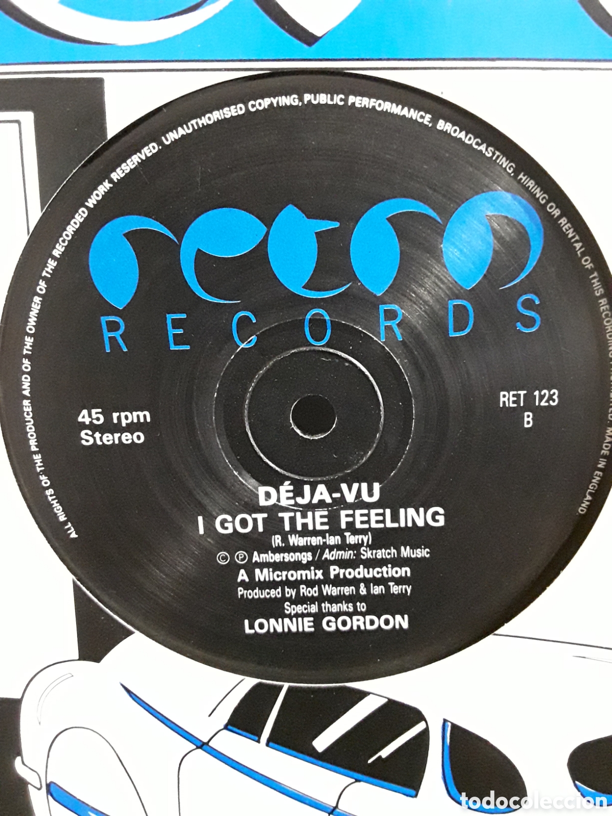 Discos de vinilo: D&eacute;ja-vu &lrm;&ndash; Dont Turn Around - Foto 4