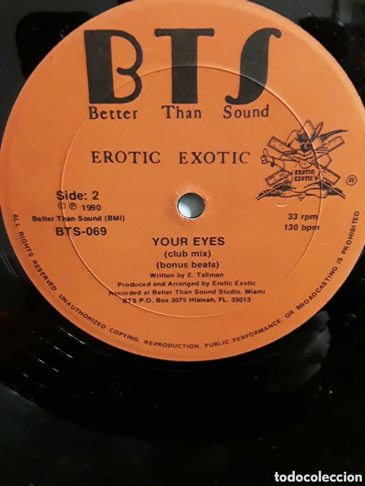 Discos de vinilo: Erotic Exotic &lrm;&ndash; Your Eyes - Foto 1
