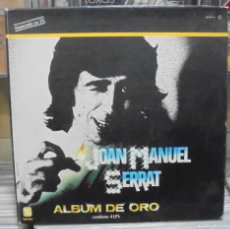 Discos de vinilo: JOAN MANUEL SERRAT. ALBUM DE ORO. ZAFIRO 1981 -- CAJA CON 4 LP'S
