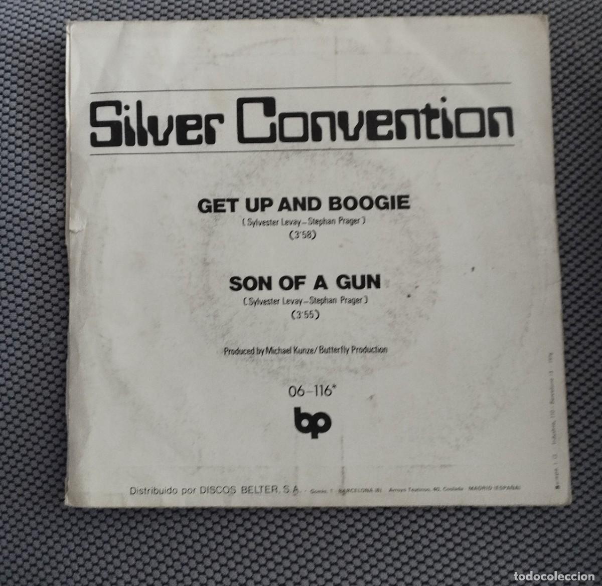 Discos de vinilo: DISCO VINILO SINGLE GET UP AND BOOGIE - SILVER CONVENTION - - Foto 2