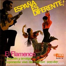 Discos de vinilo: ALFONSO Y MANUEL LABRADOR Y SU GRUPO FLAMENCO ··· ESPAÑA ES DIFERENTE - (EP)