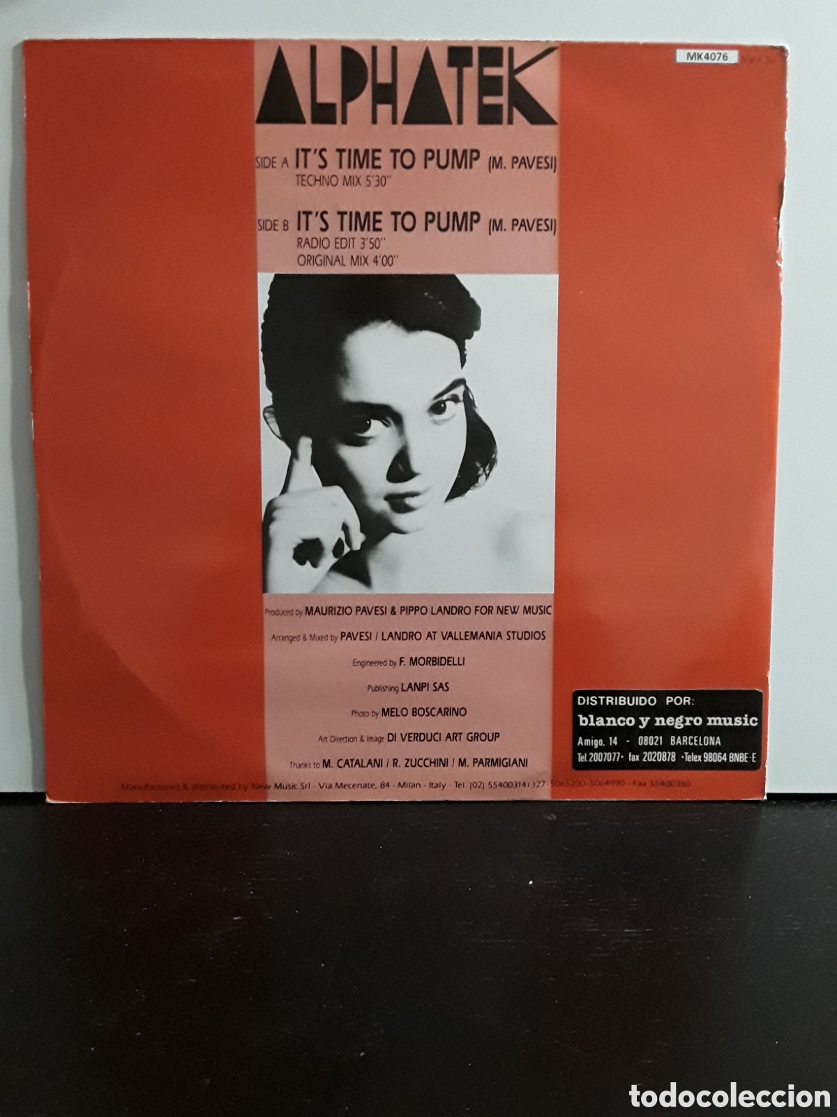 Discos de vinilo: Alphatek &lrm;&ndash; Its Time To Pump - Foto 2