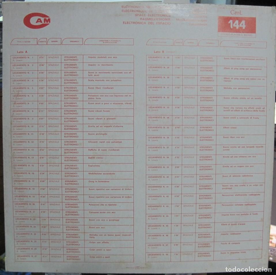 Discos de vinilo: Andres Lewin &ndash; Space Electronics - Ligatures - Foto 2