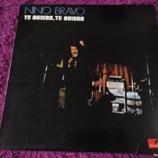 Discos de vinilo: NINO BRAVO – TE QUIERO, TE QUIERO VINILO, LP 1980 SPAIN 24 75 713
