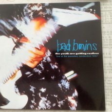 Discos de vinilo: BAD BRAINS. THE YOUTH ARE GETTING RESTLESS. 1990.