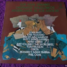 Discos de vinilo: LOS MAS GRANDES CANTANTES FOLKLORICOS AMERICANOS DE LOS AÑOS 60 VINILO, LP 1972 SPAIN HVAS-471-22